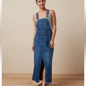 American Eagle Long Overall Dress NWT